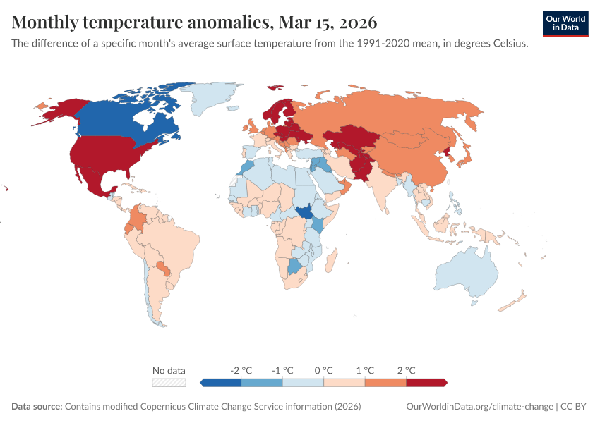A thumbnail of the "Monthly temperature anomalies" chart