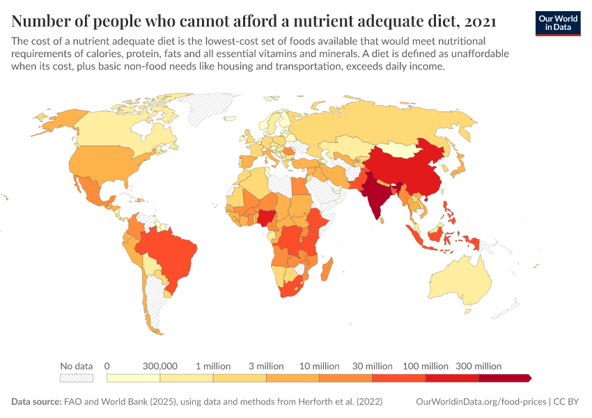 A thumbnail of the "Number of people who cannot afford a nutrient adequate diet" chart